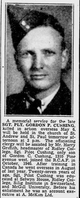 Photo de Gordon Pinder Cushing