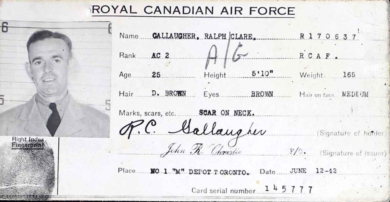 Photo of RALPH CLARE GALLAUGHER