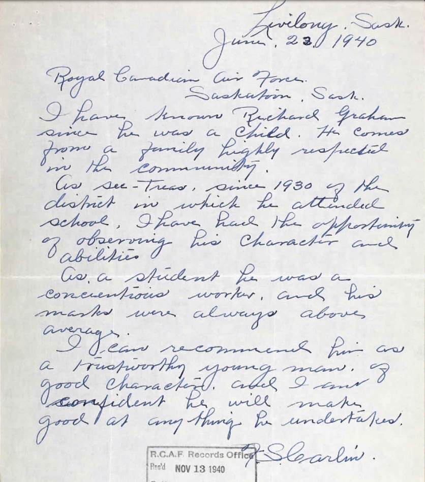 Letter of recommendation