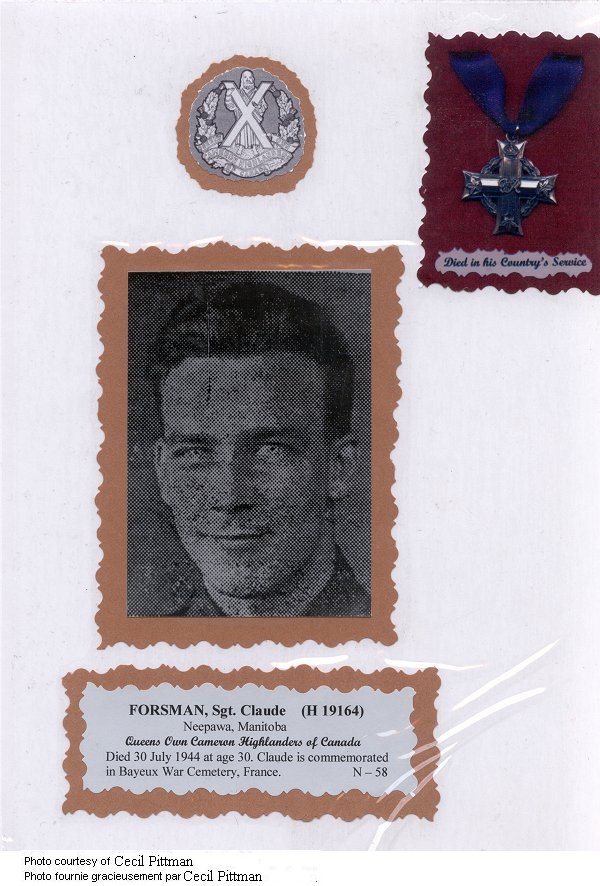 Photo of Claude Forsman