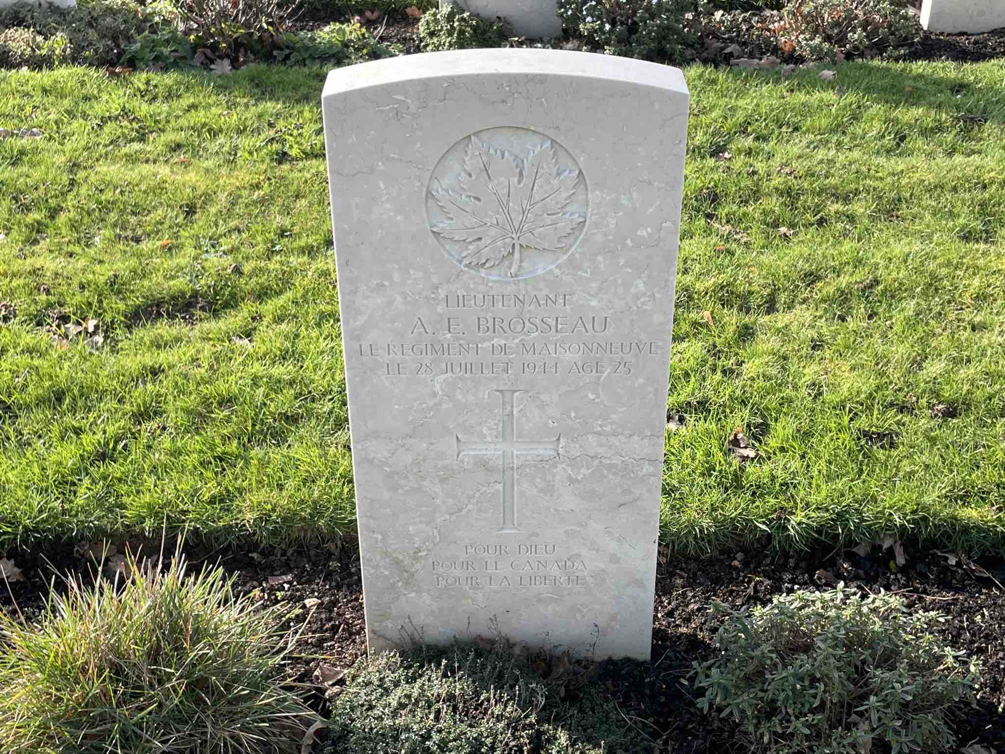 Photo of Albert Edmond Brosseau