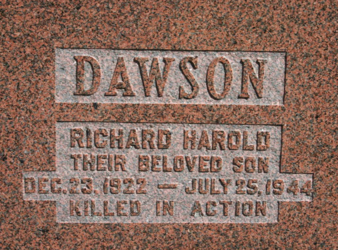Grave marker
