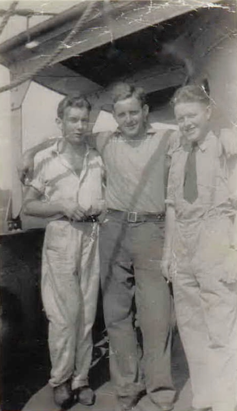 Photo of Cec Dundon, Leo Corrigan and Hubert