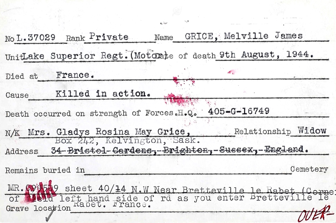 Circumstances of death