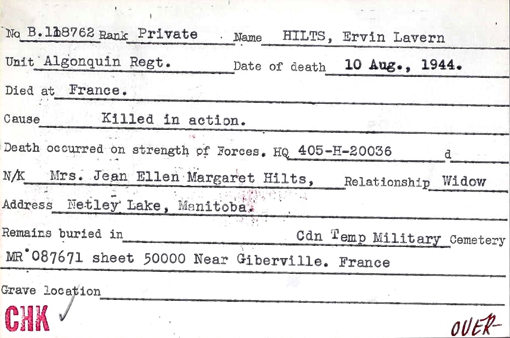 Circumstances of death