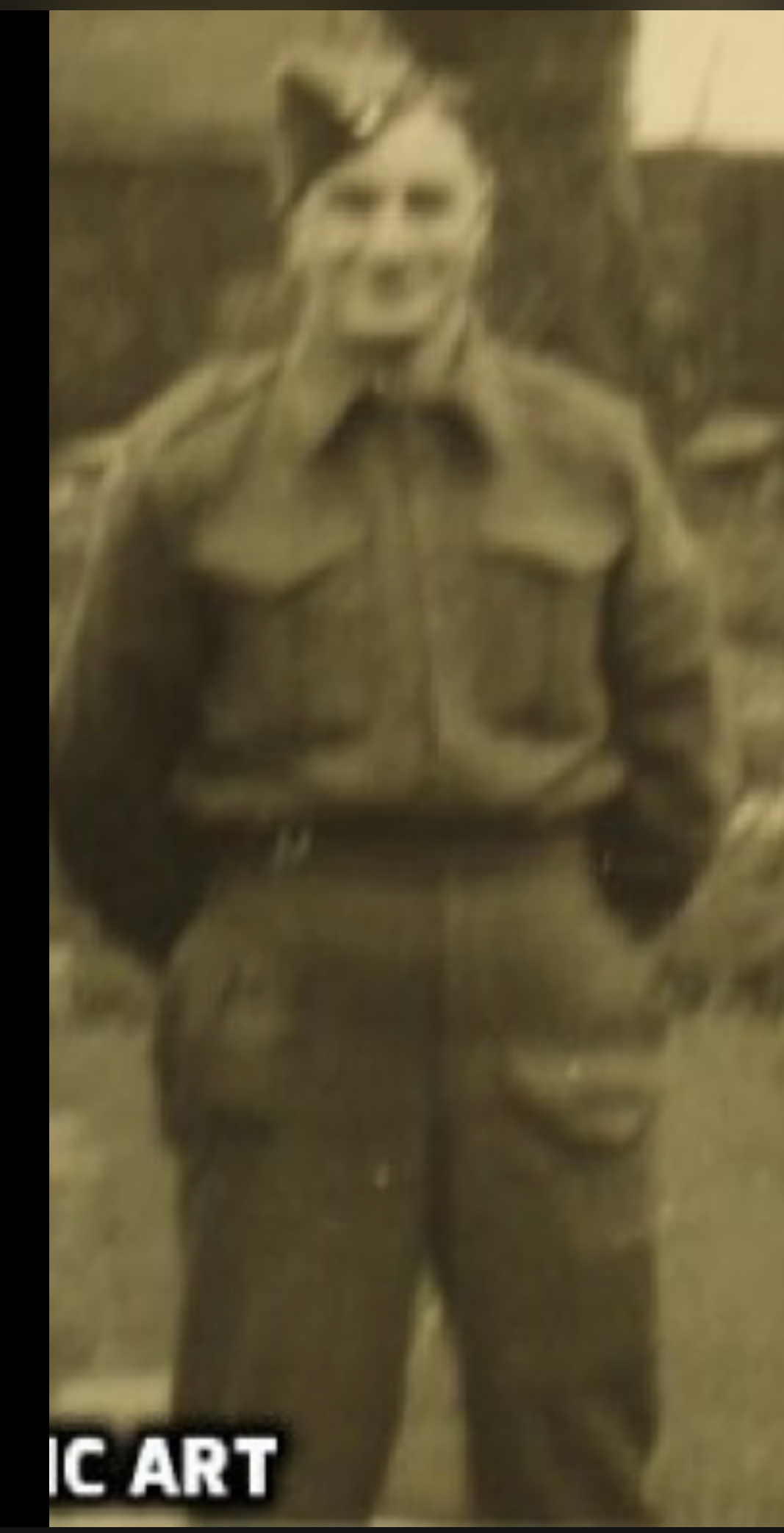 Arthur John Jackson circa 1943