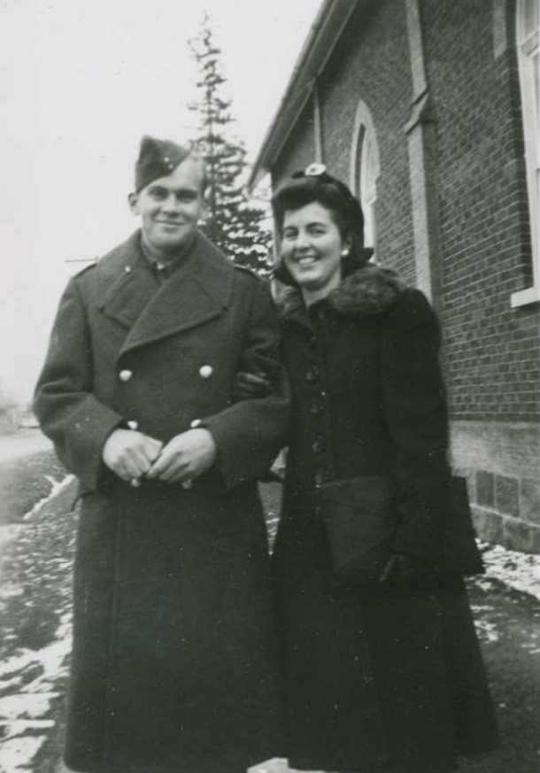 Photo of Walter and Mary (wife)