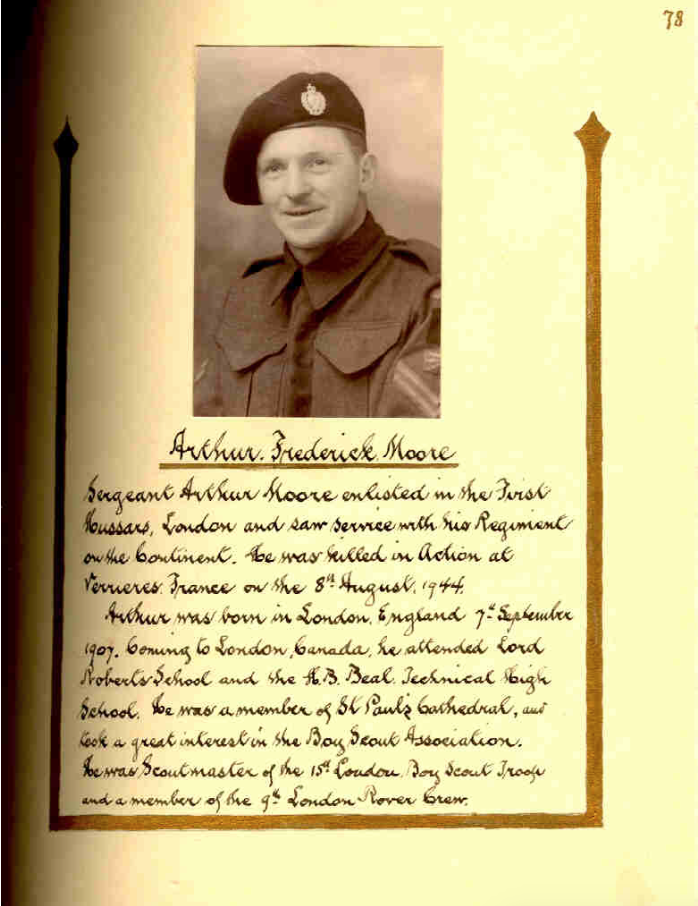 Photo of ARTHUR FREDERICK MOORE