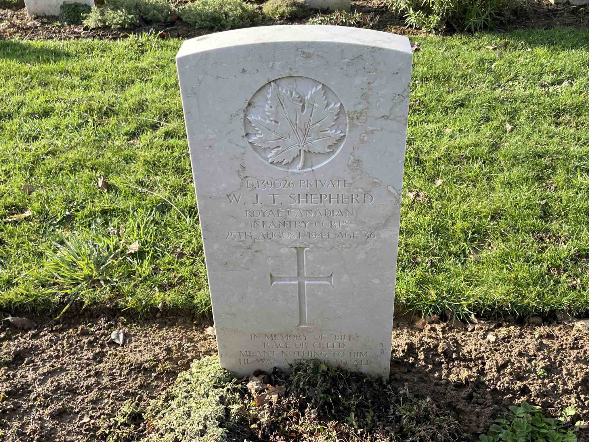 Photo of William James Thomas Shepherd