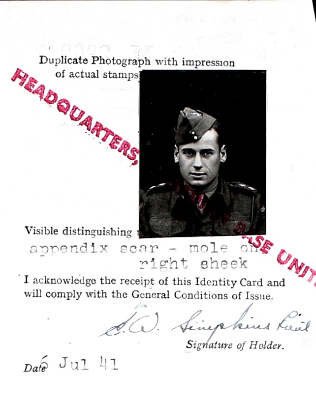 Photo of EDWARD WILLIAM SIMPKINS