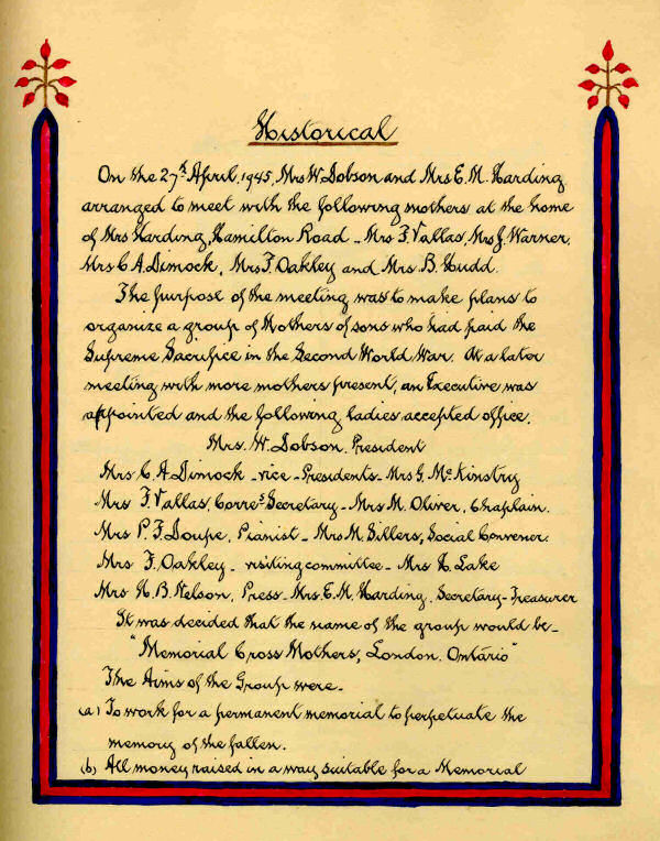 London Book of Rememberance