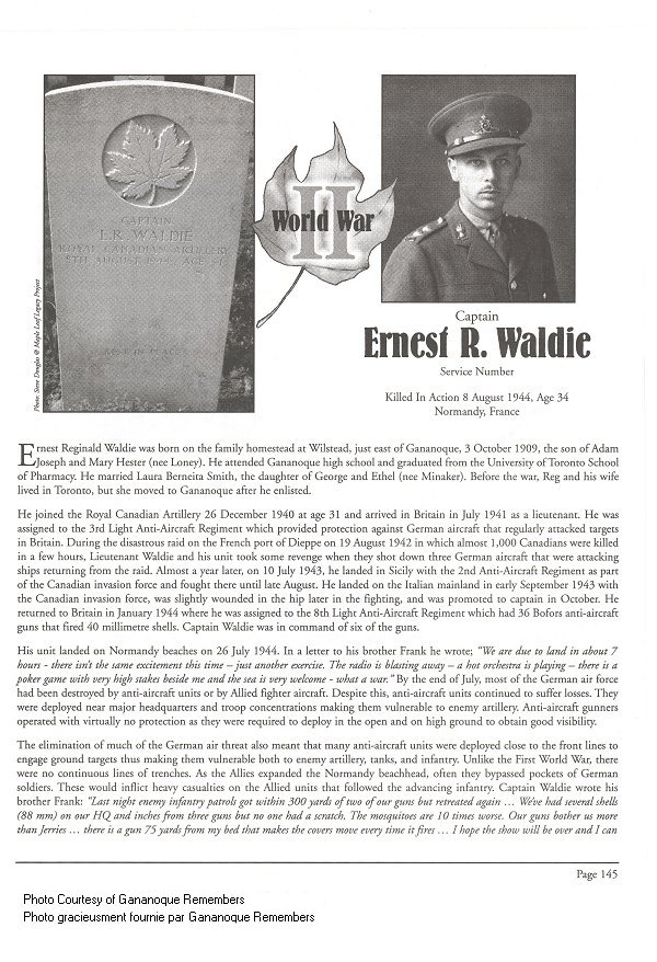 Memorial Page
