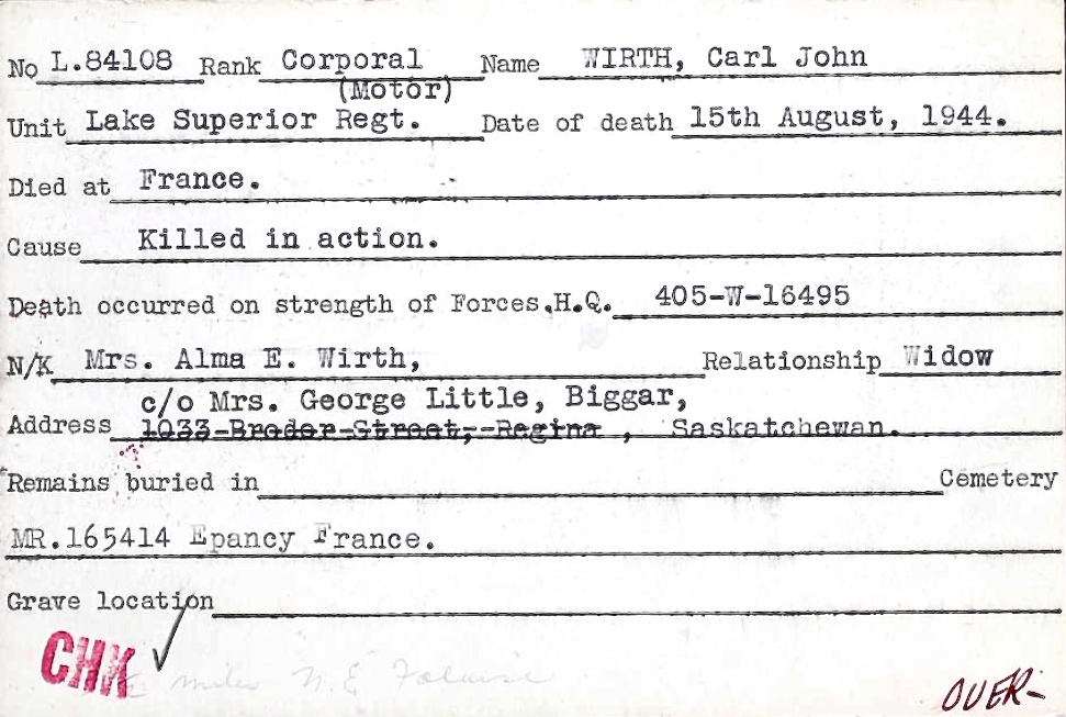 Circumstances of death