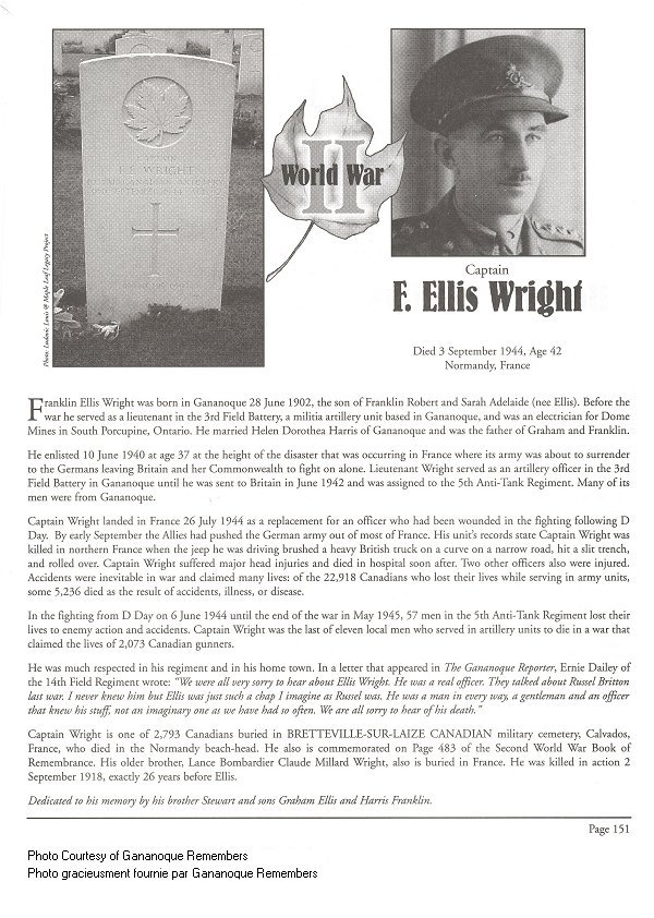 Memorial Page