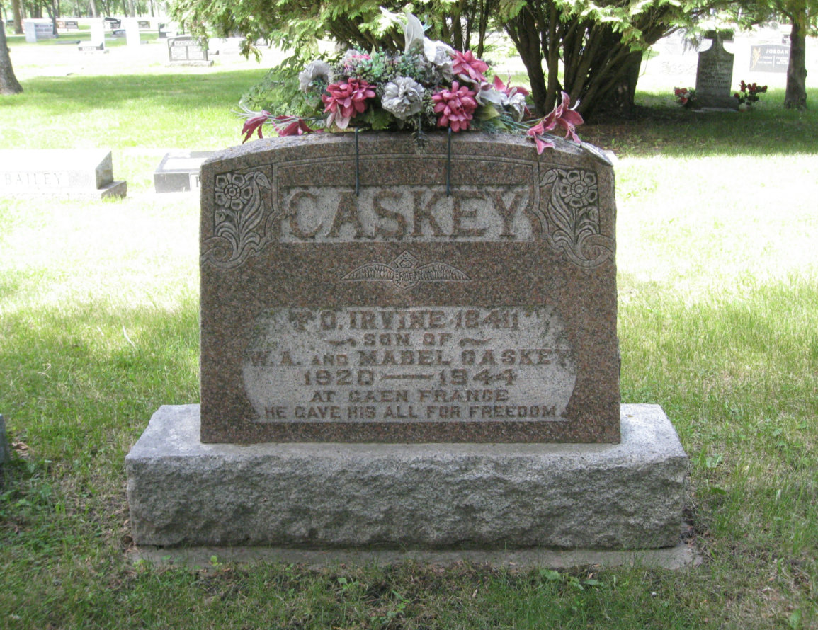 Grave marker