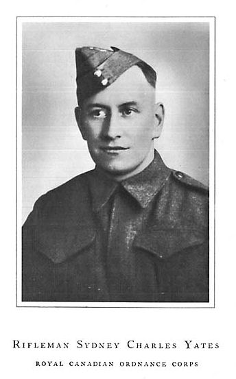 Photo of Sidney Charles Yates