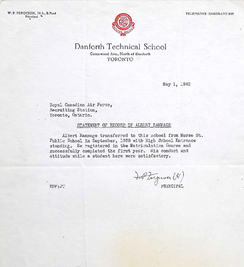 Letter of recommendation