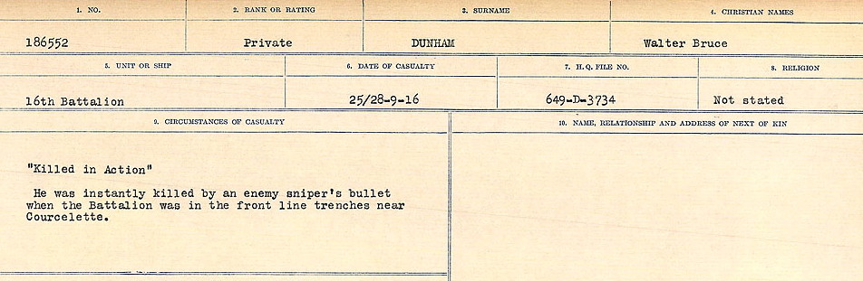 Circumstances of death registers