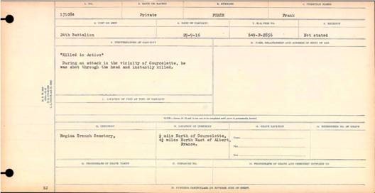 Circumstances of death