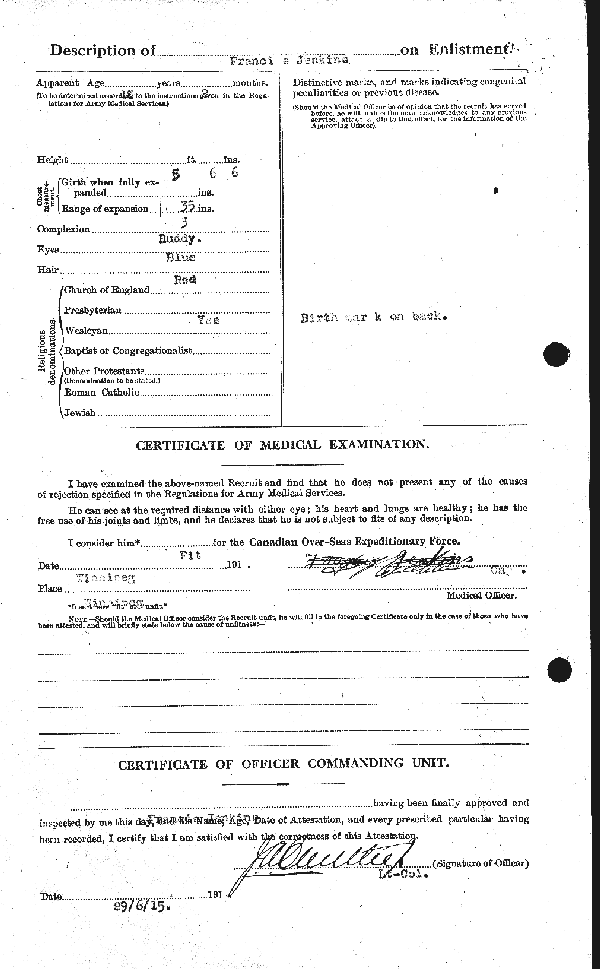 Attestation Paper (page 2)