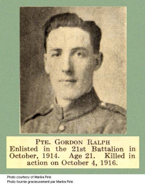 Photo of Gordon Francis Ralph