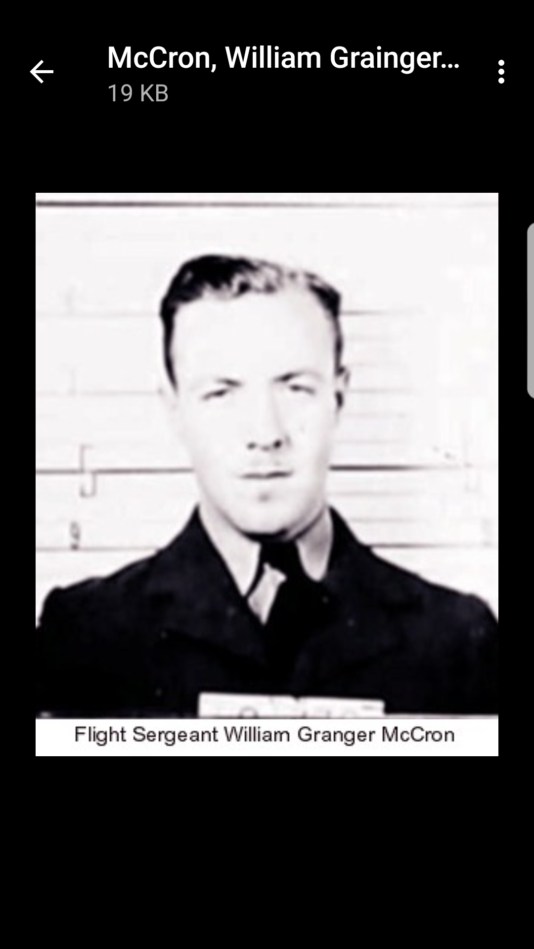 Photo of WILLIAM GRANGER MCCRON