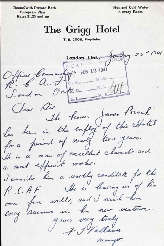 Letter of recommendation