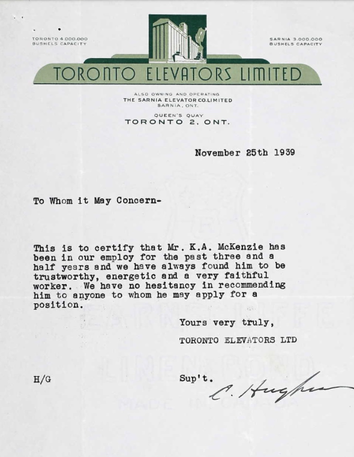 Letter of recommendation