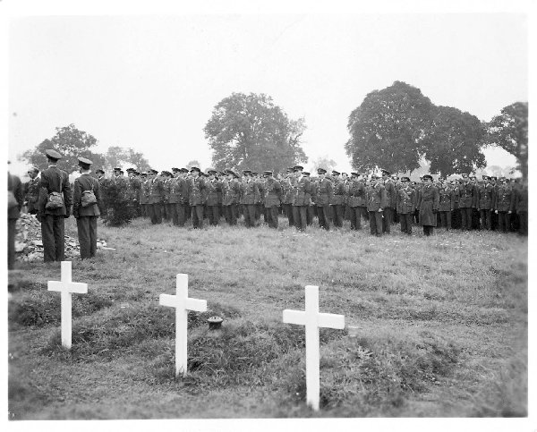 Paying last respects