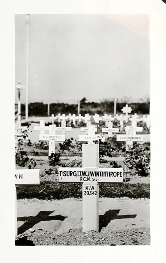 Temporary grave marker