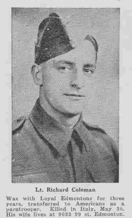 Photo of GEORGE RICHARD KITCHENER COLEMAN