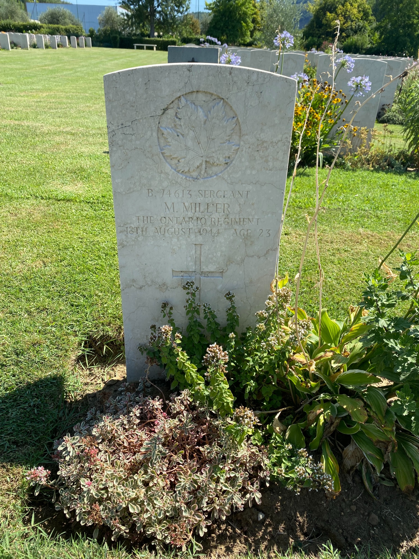 Grave marker