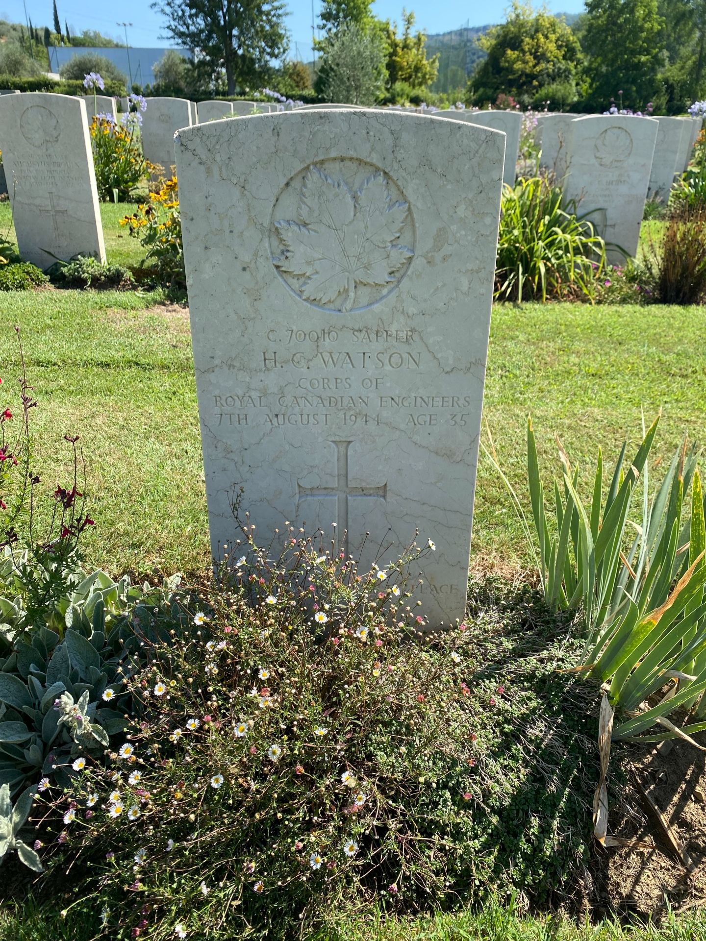 Grave marker