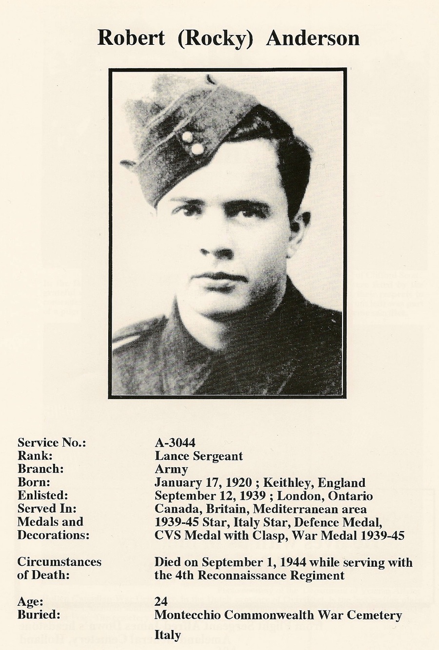 Photo of Robert Anderson