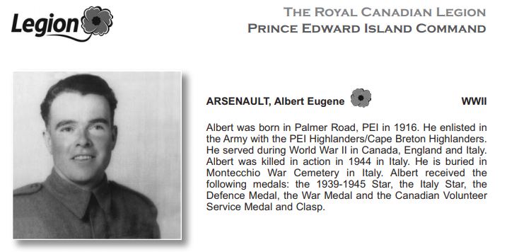Photo of Albert Eugene Arsenault