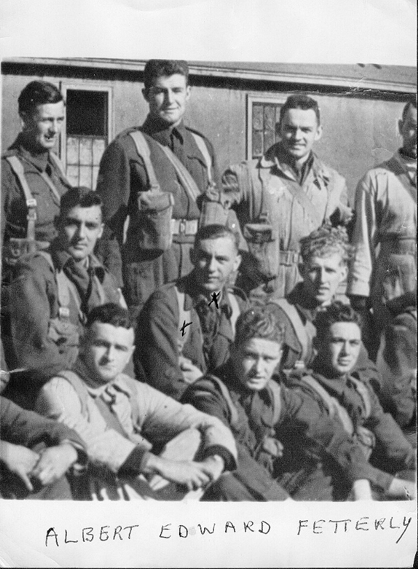 Photo 3 of Albert with his comrades