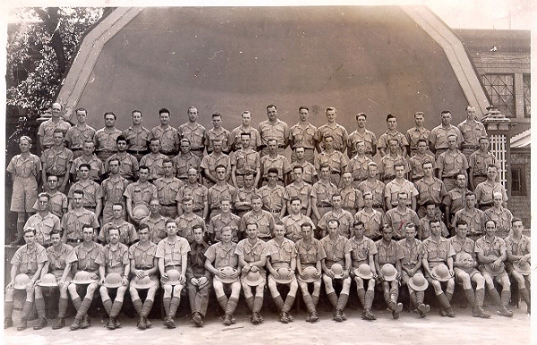 Photo 2 of Albert Fetterly with his comrades