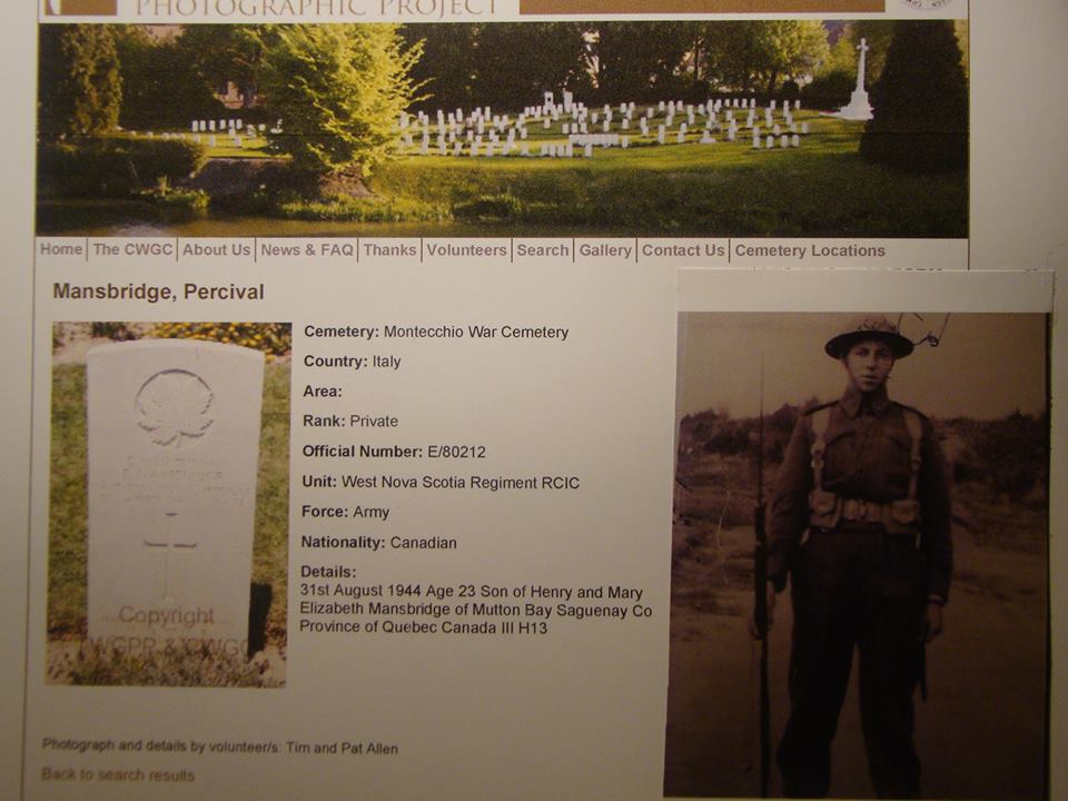 Photo of Percival Mansbridge