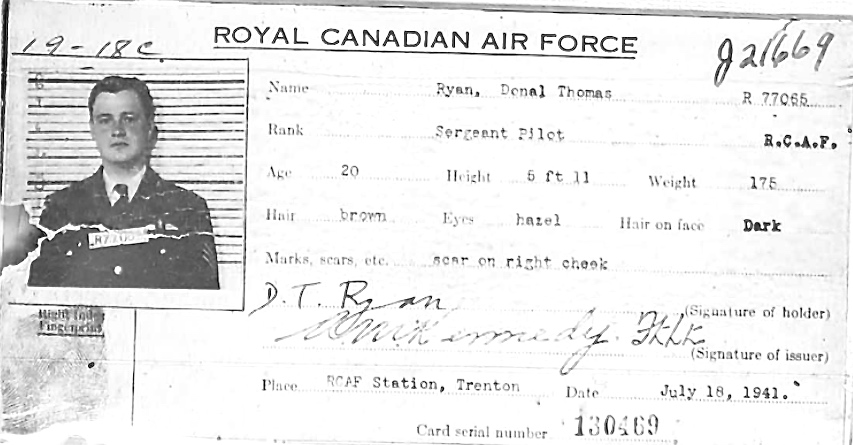 Photo of DONAL THOMAS RYAN