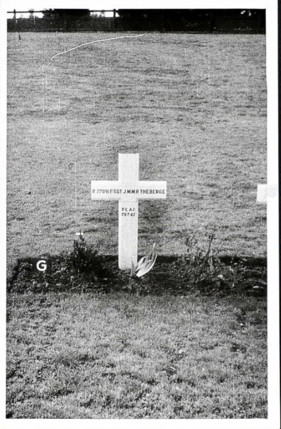 Temporary grave marker