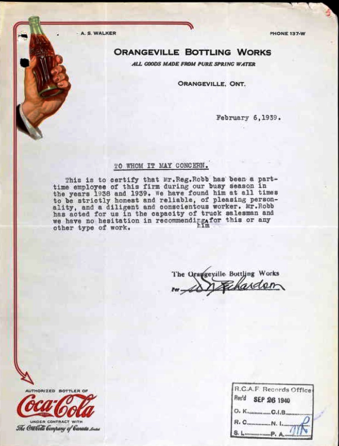 Letter of recommendation