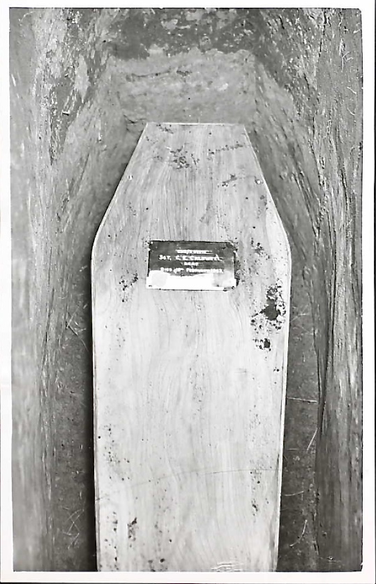 Photo of coffin