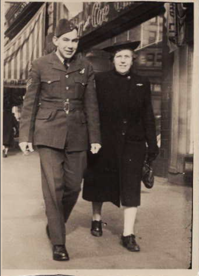 Photo of Ralph and his mother