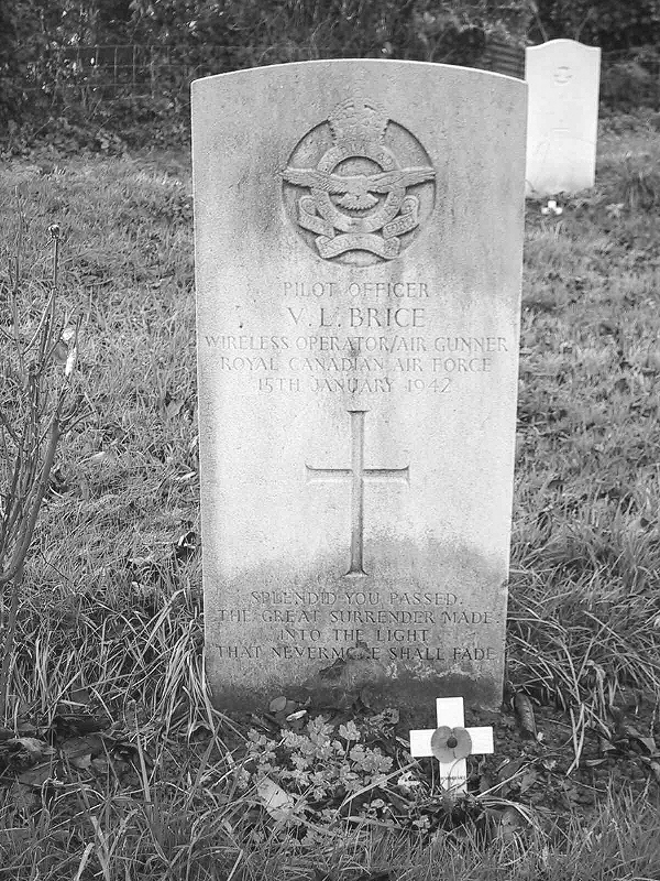 Grave Marker of Vincent Brice