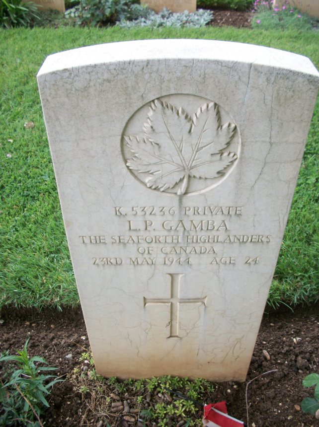 Grave marker