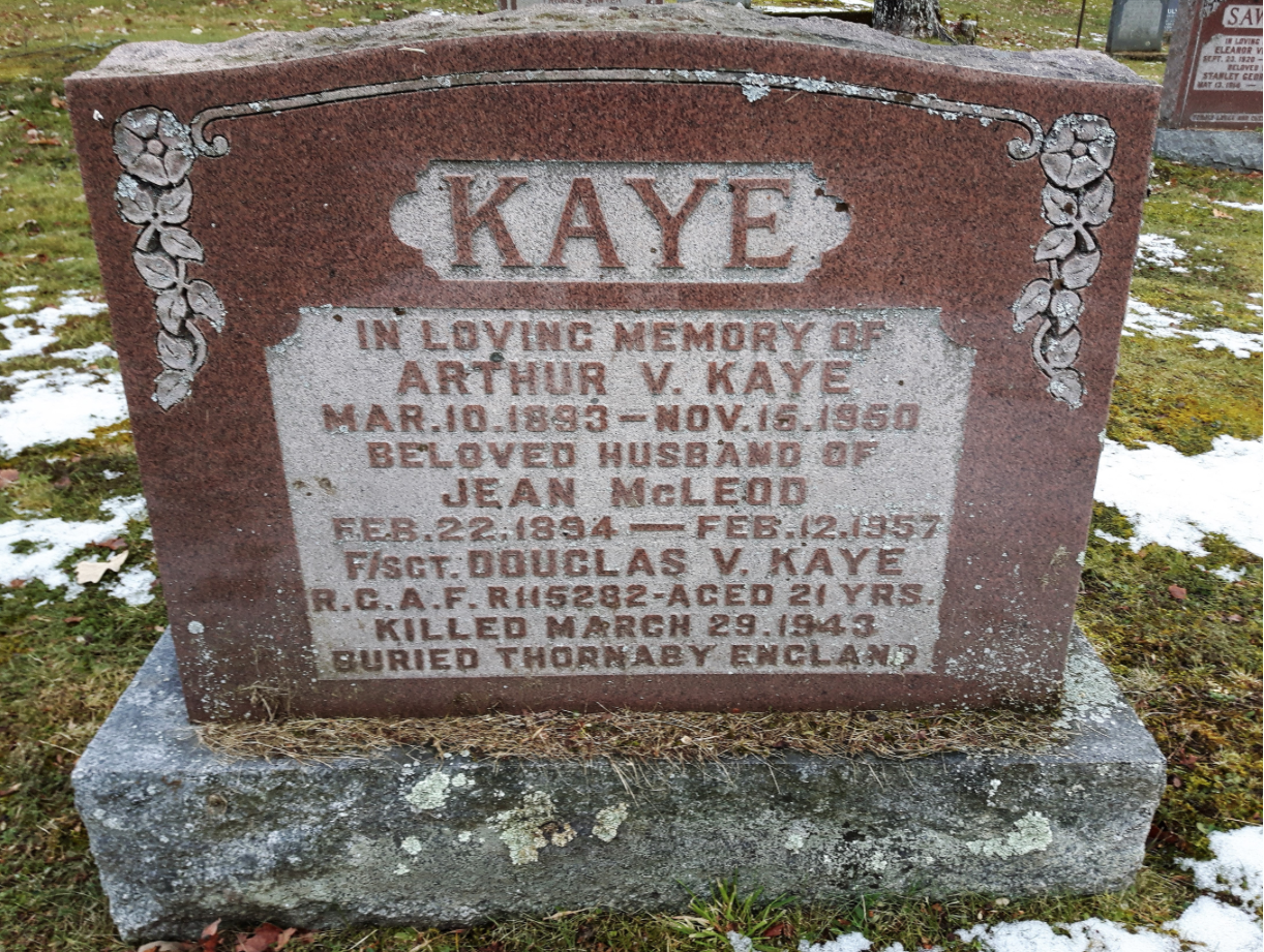 Grave marker
