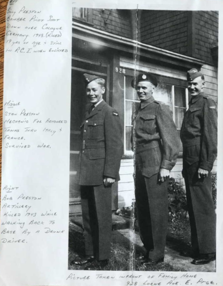 The three Preston Brothers