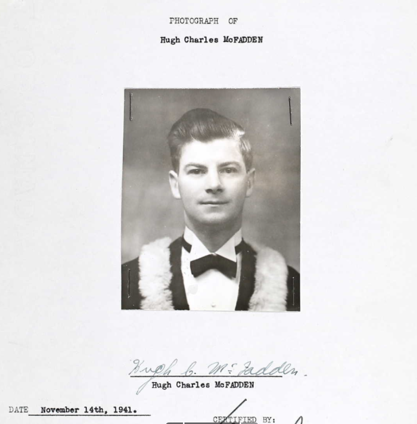 Photo of HUGH CHARLES MCFADDEN