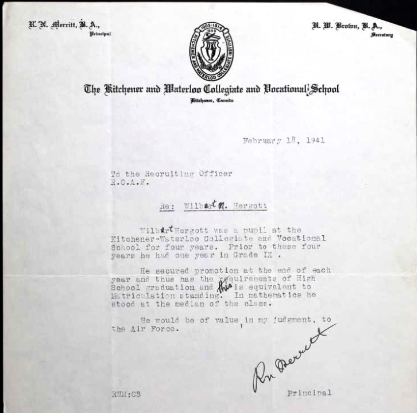 Letter of recommendation