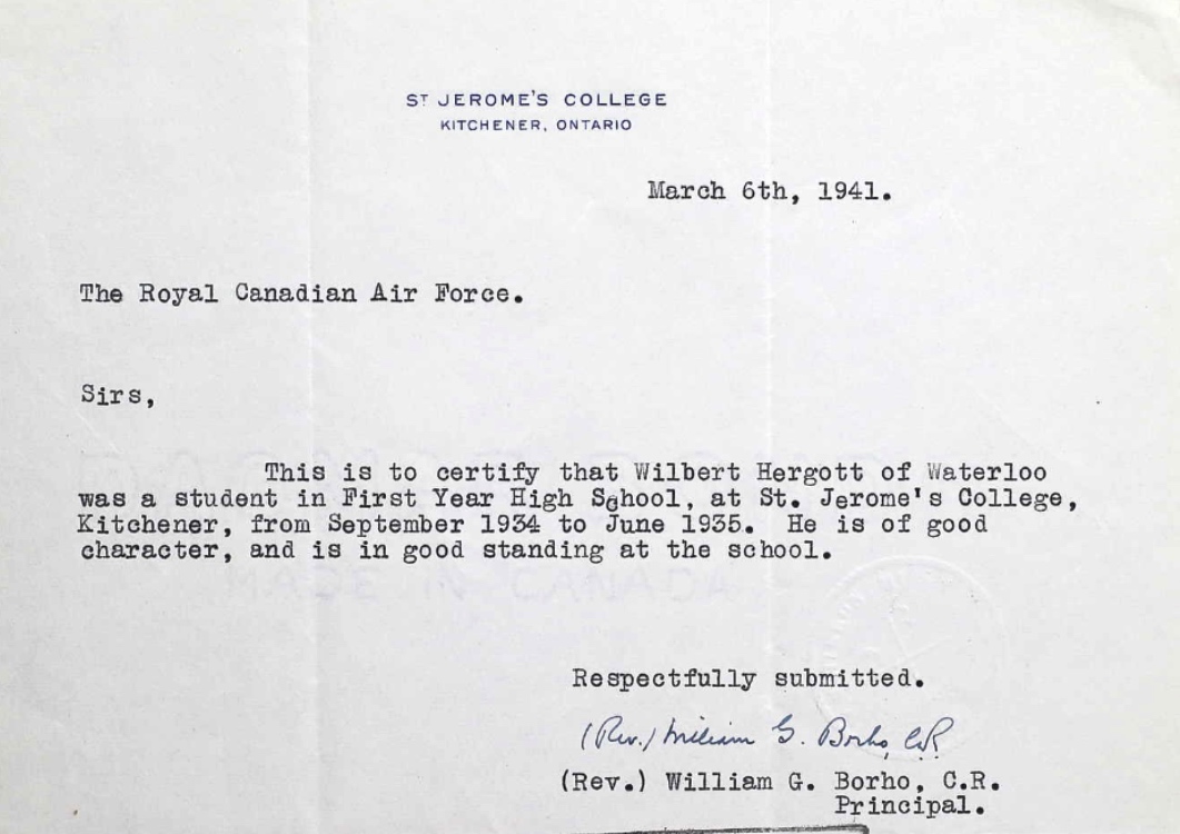 Letter of recommendation